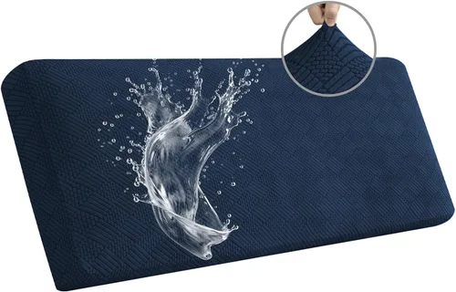 Vista 29 de Easy-Going - Fundas impermeables para cojines de sofá y sofás, funda de asiento de sofá de jacquard elástico de repuesto para perros, mascotas