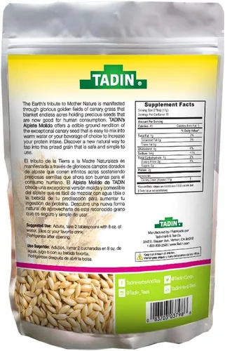 Vista 3 de Semilla Canaria Molida Suplemento Dietético 100% Natural para Consumo Humano