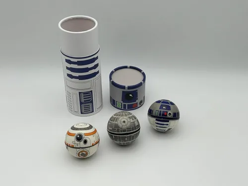 Vista 3 de StarWar Conjunto de Pelotas Antiestrés - Juguete Fidget Pop para Niños y Adultos, Fidget de Alivio, Uso Anti Apretón Jugar/Decorar/Ayudar a Aliviar
