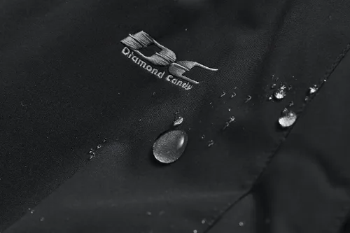 Vista 6 de Diamond Candy Chaquetas de esquí impermeables para mujer, chaqueta de nieve cálida para invierno, rompevientos de montaña, con capucha