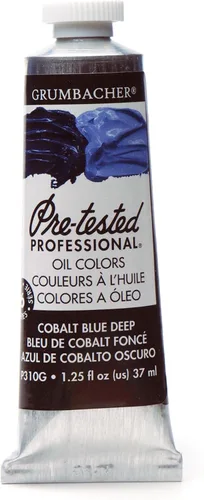 Vista 9 de Grumbacher Pintura al óleo pre-probada, 1.3 fl oz/1.25 onzas, azul ártico (P313G)