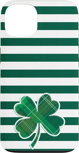 Vista 7 de Funda de trébol verde para iPhone 16 Día de San Patricio