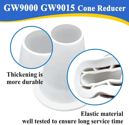 Vista 6 de Reductor de cono GW9000 GW9015, pieza de repuesto automática del limpiador de piscina y spa Blanco