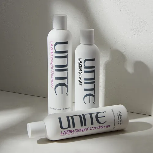 Vista 4 de UNITE Hair LAZER - Líquido relajante recto, 8 onzas líquidas (paquete de 1)