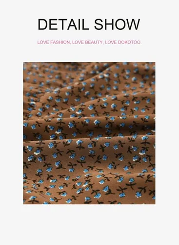 Vista 6 de Dokotoo Vestido de otoño 2024 para mujer, elegante, hombros descubiertos, cuello en V, manga larga, volantes, mini vestidos cortos para patinadora
