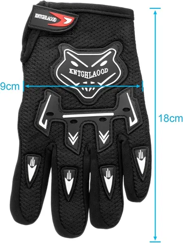 Vista 2 de Frienda Guantes deportivos de invierno para niños, guantes de carreras de deportes de potencia, guantes de motocross, guantes de bicicleta sucia