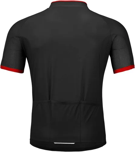 Vista 2 de wantdo Camisetas de ciclismo para hombre, camisetas de ciclismo de montaña MTB Jersey de manga corta Camisetas de ciclismo transpirable de secado