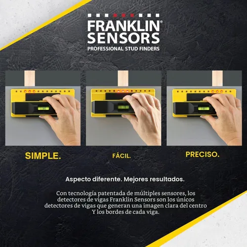 Vista 2 de ProSensor 710 + Stud Finder profesional con nivel de burbuja integrado y regla