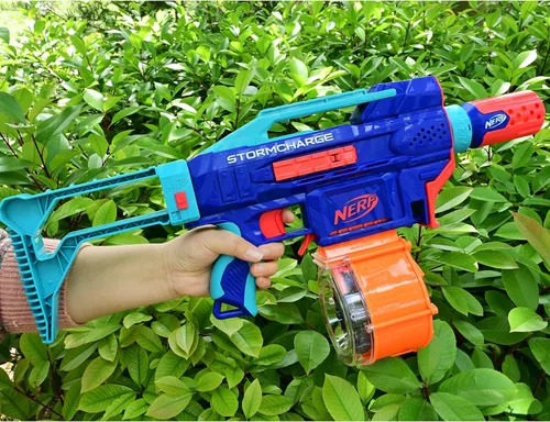 Vista 5 de Tambor de dardos, 25 dardos, accesorio para lanzadores Nerf N-Strike Elite