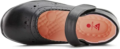 Vista 2 de JABASIC Zapatos de vestir escolares para niñas Mary Jane Flats