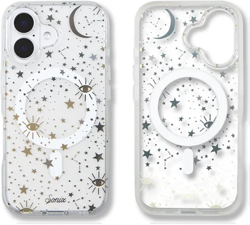 Vista 211 de Sonix x Barbie Funda para iPhone 15 Pro Compatible con MagSafe Probada para caídas de 10 pies Golden Hour