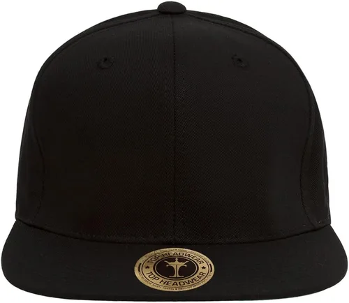 Vista 2 de TOP HEADWEAR Sombrero plano liso ajustado