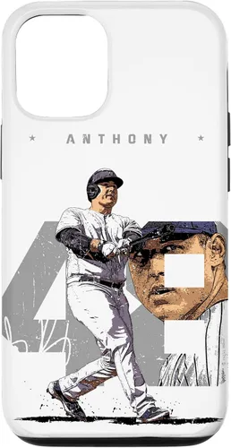 Vista 26 de iPhone 16 Anthony Rizzo Number Portrait Tony New York MLBPA Case