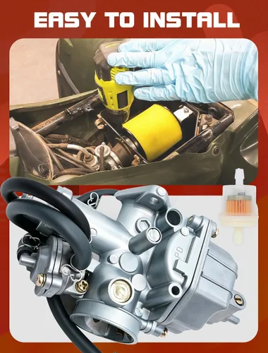 Vista 7 de Aniro Moto Repuesto de carburador para Honda TRX 250 TRX250 Recon TRX250TE TRX250TM ATV Carb