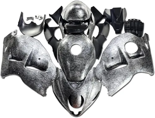 Vista 33 de Carenado completo azul mate para Suzuki 1997-2007 GSXR 1300 Hayabusa Gen1 inyección ABS plásticos posventa carrocería kit de carrocería 1998 1999