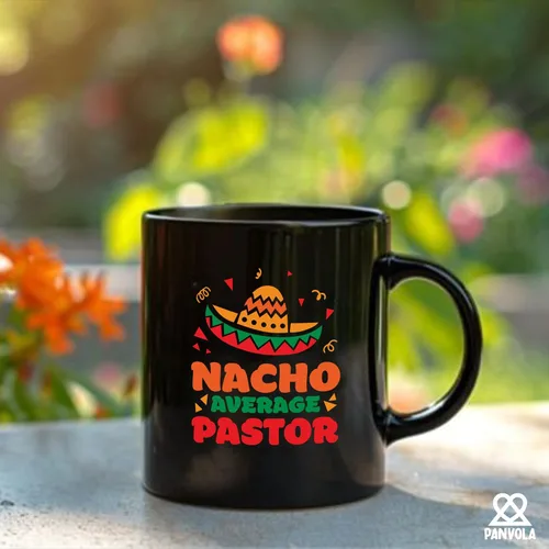 Vista 5 de Nacho Promedio Pastor Divertidos Regalos Pastor Pastor Regalos Ministro Ordenación Predicador Regalos de Apreciación Novedad Vasos Vasos Taza