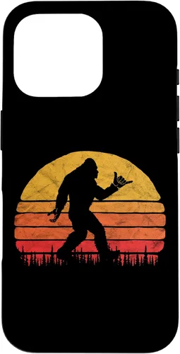 Vista 20 de Funny Shaka Aloha Bigfoot Surfer Believe Dude! Graphic Case for iPhone 17