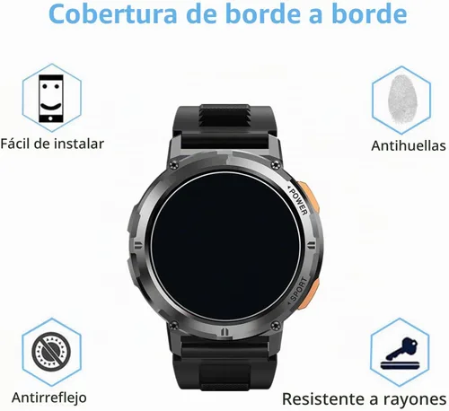 Vista 4 de Protector de pantalla compatible con KOSPET TANK T2 (paquete de 3)