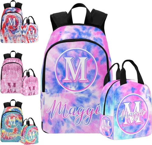 Vista 119 de Texto personalizado Elefante desgaste gafas mochila mochila mochila casual Daypack bolsa para mamá niñas, color86-4, Mochilas Daypack