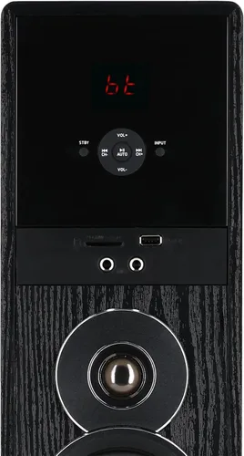 Vista 6 de Rockville Sistema de máquina de karaoke y cine en casa Bluetooth todo en uno con (2) micrófonos