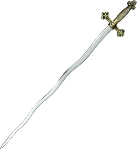 Vista 4 de Serpiente ceremonial masónica Espada Flameante Brújula cuadrada