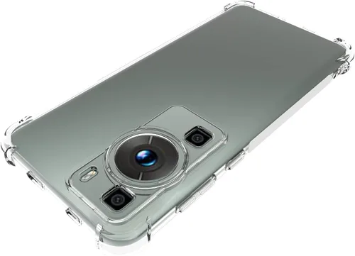 Vista 4 de USTIYA Funda para Huawei P60 Pro y Huawei P60 Transparente TPU Cuatro Esquinas Cubierta Protectora Transparente Suave