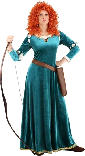 Vista 2 de Disfraz de Merida Disney para mujer