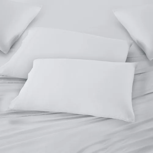 Vista 3 de Modern Threads Garment - Juego de sábanas y fundas de almohada de microfibra súper suave lavada de 6 piezas, bolsillo profundo de hasta 16 pulgadas