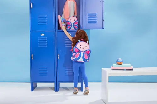 Vista 14 de Skip Hop - Mochila para preescolar, colección Zoo, para niños pequeños de 3 a 4 años, diseño de llama