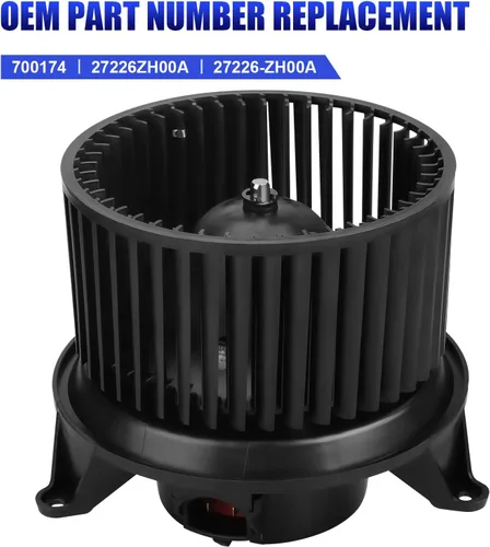 Vista 4 de Motor de ventilador compatible con 2005-2015 Nissan Armada, 2004-2008 Nissan Titan, 2004-2010 Infiniti QX56. Motor de ventilador de calefacción