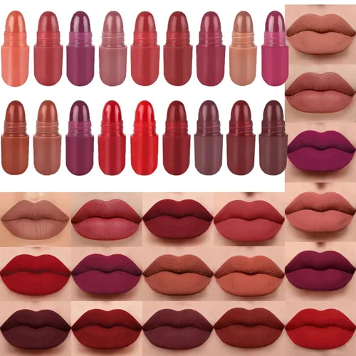 Vista 10 de Paquete de 3 lápices labiales de aloe vera, brillo labial mágico que cambia de color, bálsamo labial hidratante nutritivo de larga duración, juego