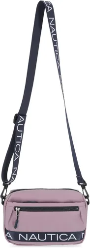 Vista 5 de Nautica Womens Nylon Bean CrossbodyBelt Bag with Adjustable Shoulder Strap