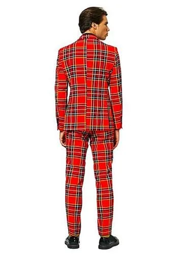 Vista 2 de Opposuit a Cuadros Escoceses para Hombre Multicolor