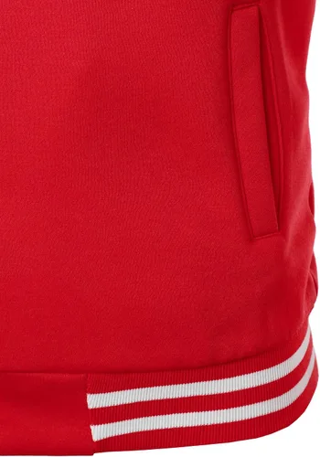 Vista 4 de HOOD CREW Chaquetas universitarias de moda para hombre, abrigo casual de béisbol