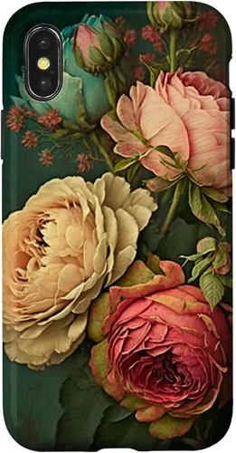 Vista 5 de Boho Shabby Chic Bohemian Roses Vintage Funda con diseño de flores y flores para iPhone 17