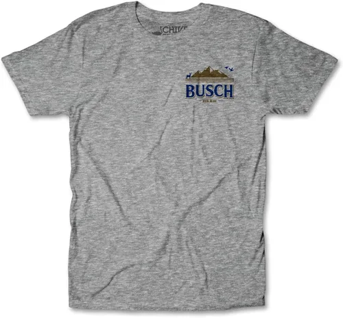 Vista 2 de theCHIVE Busch Countryside Fishing Pole Beer T-Shirt