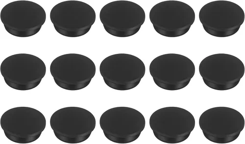 Vista 89 de MECCANIXITY - Tapones de silicona en forma de T (26mm, 1 pulgada de diámetro), color negro