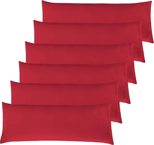 Vista 21 de Elegant Comfort Fundas de almohada sólidas de microfibra de alta calidad hotelera, tejido suave, resistente a las arrugas y a las manchas, fácil
