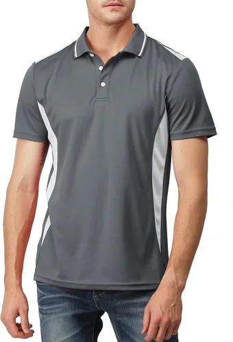 Vista 17 de H2H Camisetas deportivas de manga corta para hombre de varios estilos
