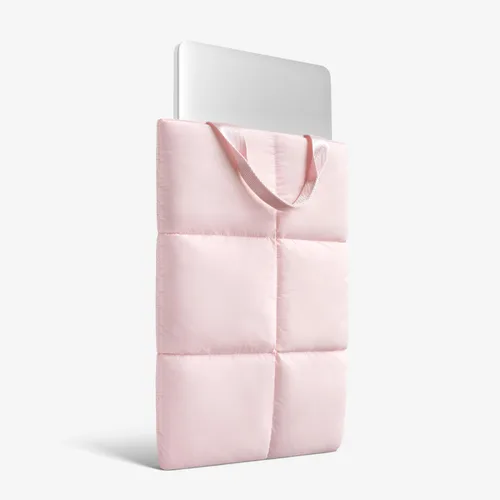 Vista 2 de Comfyable Funda acolchada para laptop de 13 y 14 pulgadas, funda acolchada para portátil con asa, funda de almohada compatible con MacBook Air/Pro