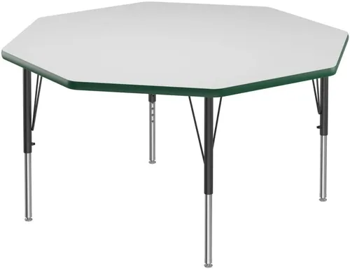 Vista 56 de Correll - Mesa rectangular de 24 x 36 pulgadas, mesa de actividades superior de borrado en seco, altura ajustable (19 a 29), laminado de alta