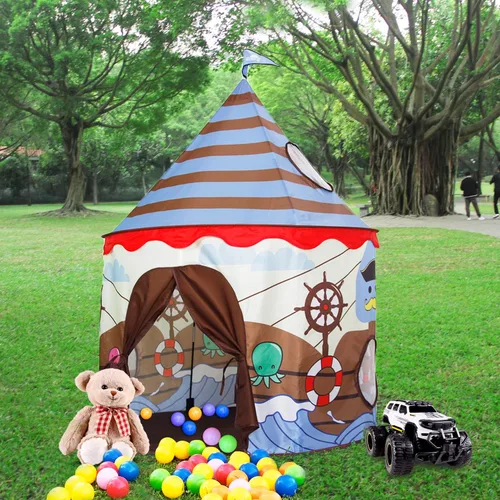 Vista 9 de Tienda de campaña para niños al aire libre, casa de juegos de interior para niños, tiendas de campaña para niños pequeños, juego de regalo