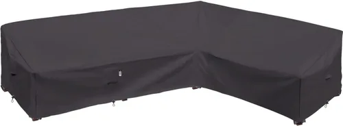 Vista 35 de Funda de Sofá Seccional de Servicio Pesado para Exteriores, Fundas Impermeables 600D para Sofá Seccional de Patio, Funda para Muebles de Jardín