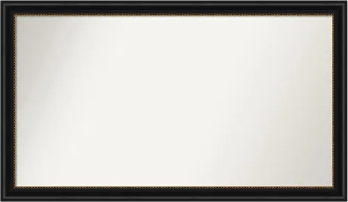 Vista 268 de Amanti Art Espejo personalizado, gran espejo de baño estrecho, espejo de pared o espejo de tocador de baño sobre el fregadero (24 x 24 pulgadas)
