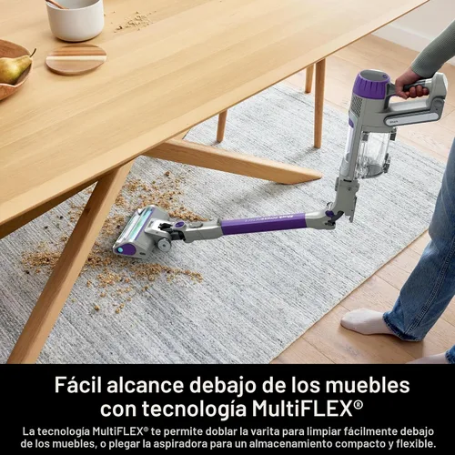 Vista 7 de Shark PowerDetect - Aspiradora inalámbrica de mano, potente succión, filtración HEPA, autonomía de 70 minutos, para alfombras y suelos duros