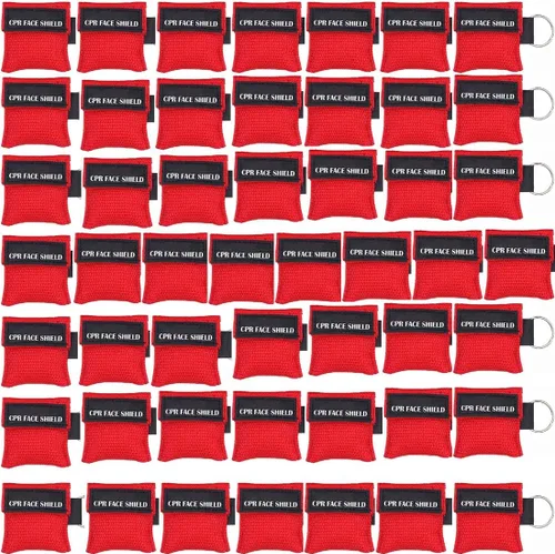Vista 6 de Máscara de protección facial RCP Rojo 12pcs y Rojo 50pcs, rojo,12, Cadena