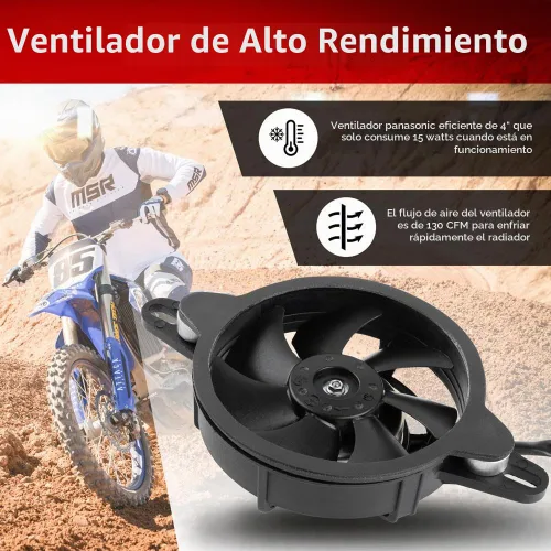 Vista 4 de Kit de ventilador de radiador digital Tusk Universal