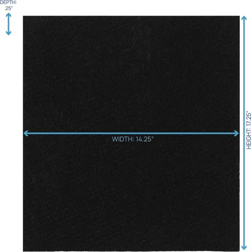 Vista 2 de Filtro Bros HRF-A300 6 Reemplazo de carbón activado para Honeywell HPA300 Series