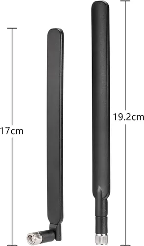 Vista 5 de Bingfu Cámara de rastreo celular de largo alcance 0.14 oz, antena LTE 6dBi (RP-SMA macho) (paquete de 2) compatible con Spypoint Link Micro Solar