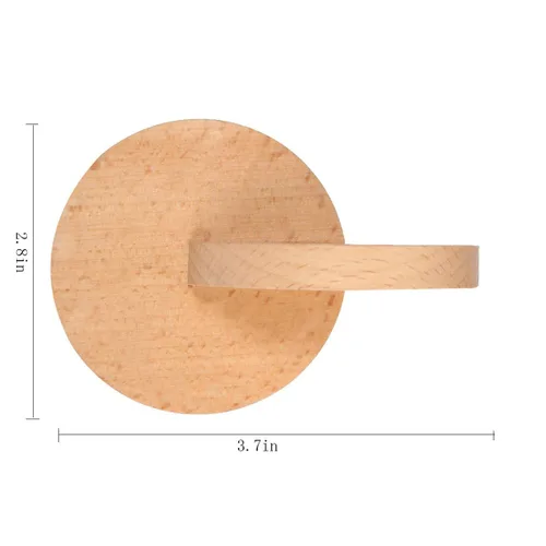 Vista 2 de JE JOUE Montessori Materials - Discos entrelazados de madera para bebé